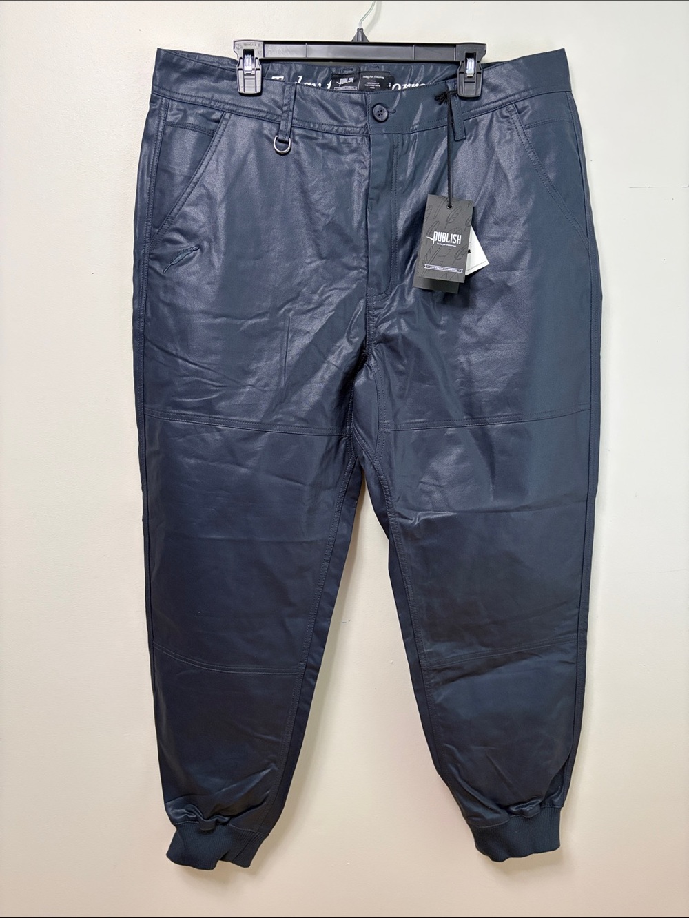 Publish Brand Legacy Jogger Pants NWT Men's Size 42 Style P1801050 Coated